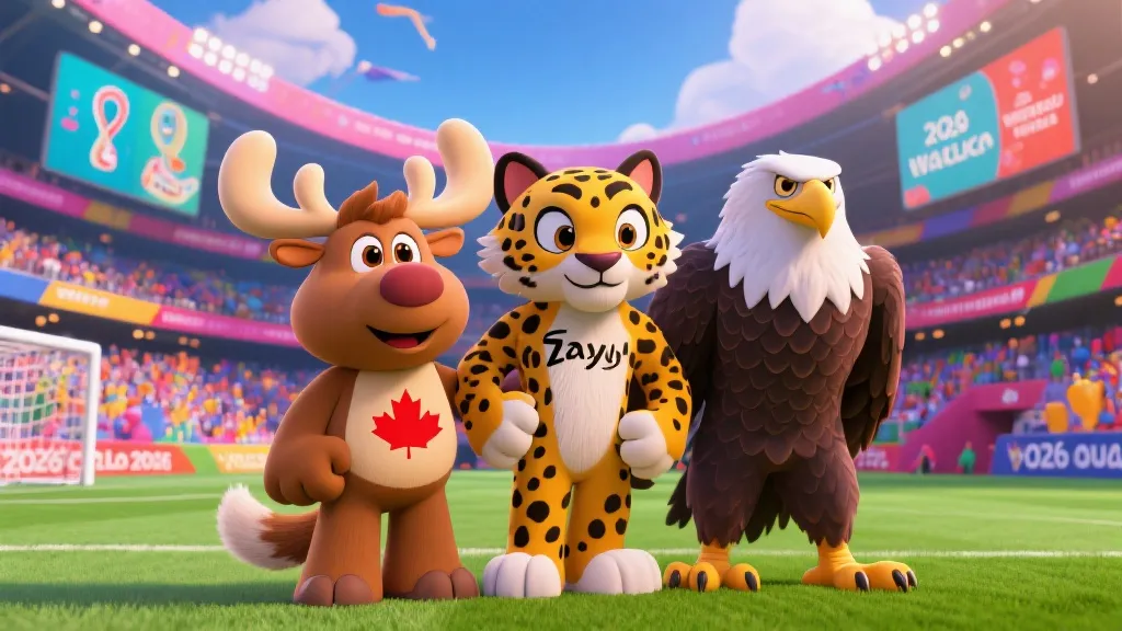 揭秘2026世界杯吉祥物：Maple、Zayu与Clutch背后的文化密码与狂欢寓意